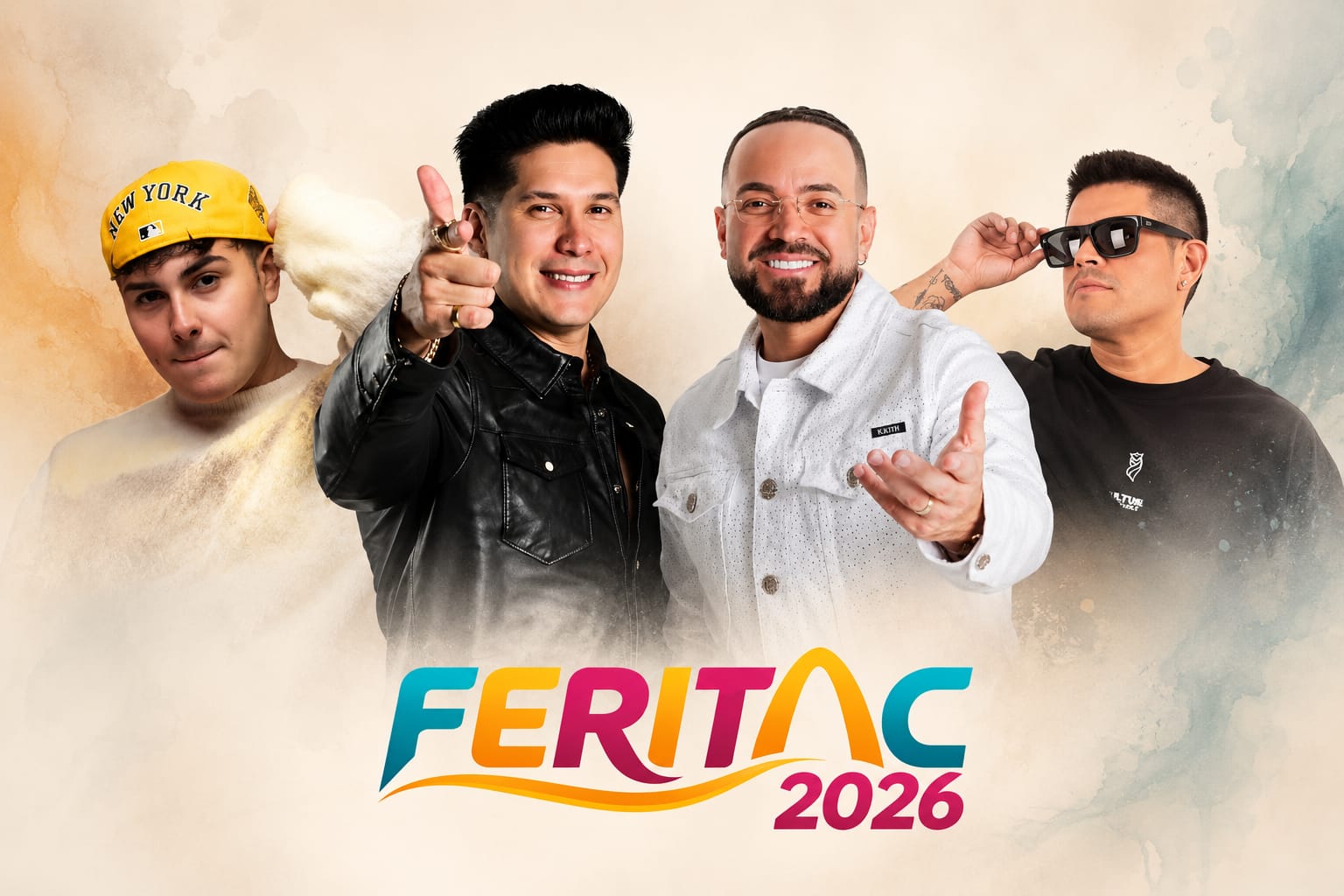 ¡TACNA SERÁ LA PRIMERA PARADA DEL “RADIO VENEZUELA GIRA MUNDIAL” DE CHYNO Y NACHO!: LLEGAN PARA EL FERITAC 2026
