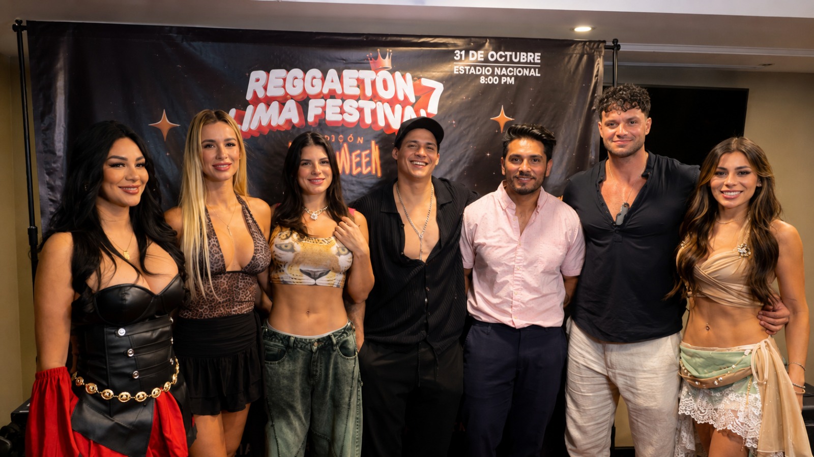 LIMA REGGAETÓN FESTIVAL: "CHICOS REALITY" SE APUNTAN A LA FIESTA MÁS GRANDE DE REGGAETÓN PARA HALLOWEEN