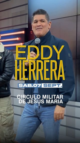 Eddy Herrera en Lima